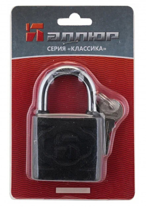 Замок навесной ВС1Ч-340 5мм 5кл полимер Аллюр
