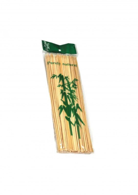 Шампур шпажка бамбуковый 25см/100шт
