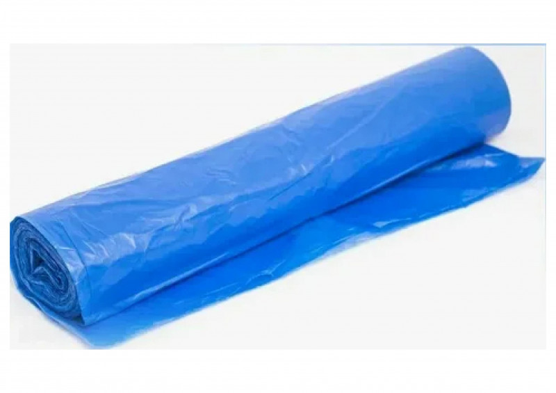 Мешки для мусора 120л 10шт синие 14мкм УфаПак