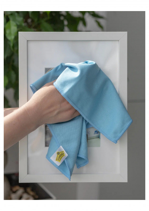 Салфетка Микрофибра Горница 35х35см для стекол и зеркал