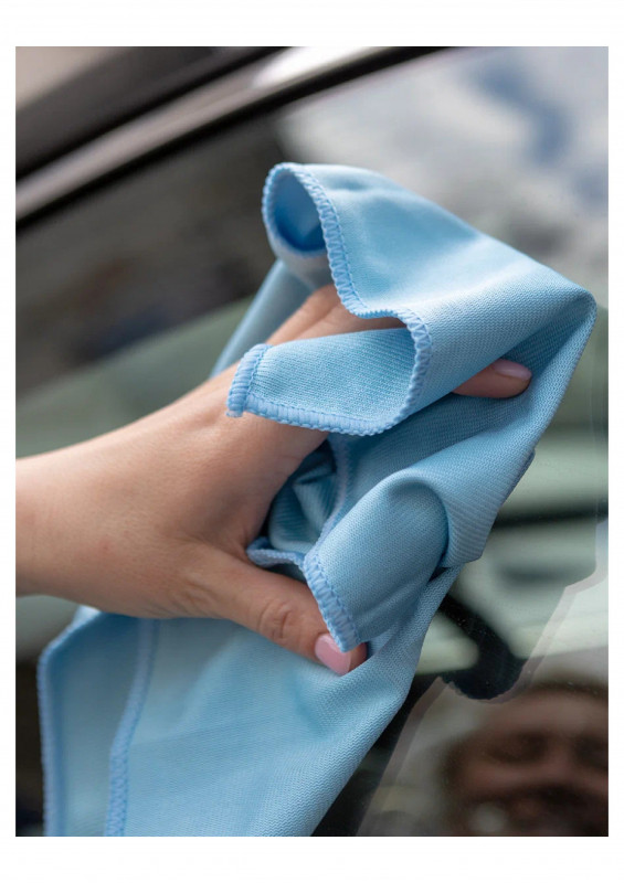 Салфетка Микрофибра Горница 35х35см для стекол и зеркал