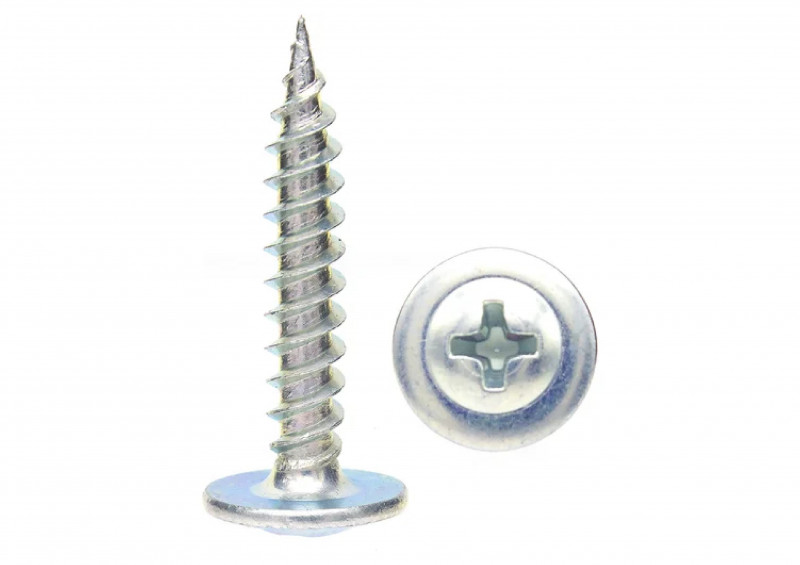 Саморезы с пресс-шайбой острые 4,2х19 уп/1000шт
