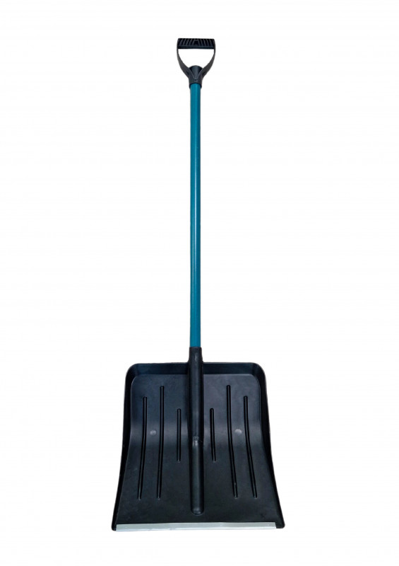 Лопата снеговая 410х400мм с/черенком ФИНСКАЯ