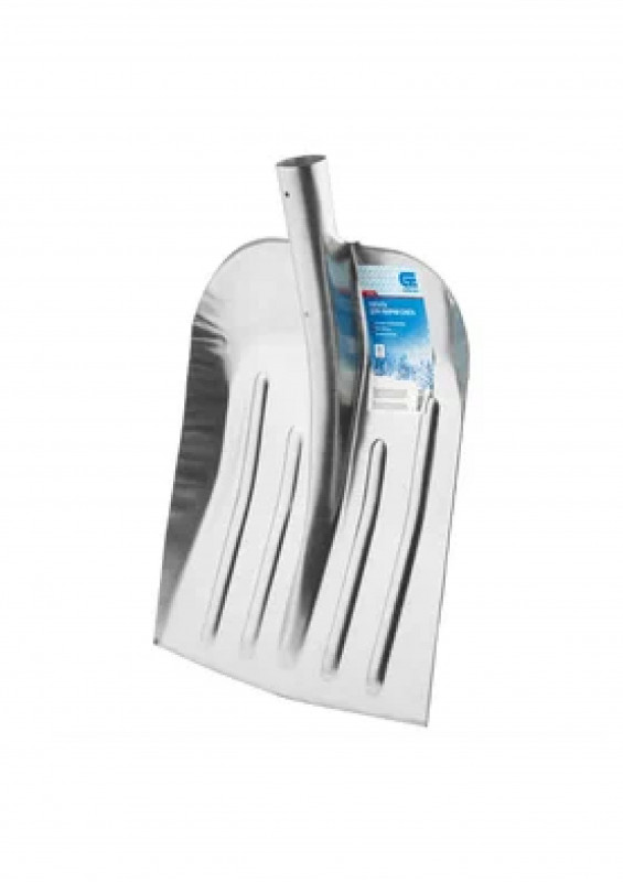 Лопата снеговая стальная оцинкованная 330х366мм АМЕТ