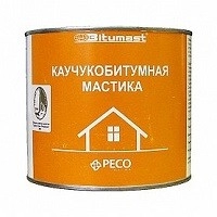 Мастика каучукобитумная 2л BITUMAST