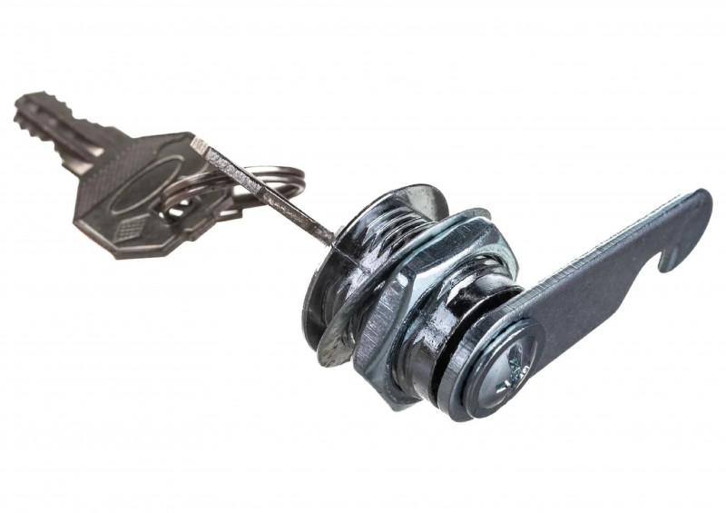 Замок почтовый врезной ЗП16мм 2 ключа Стандарт