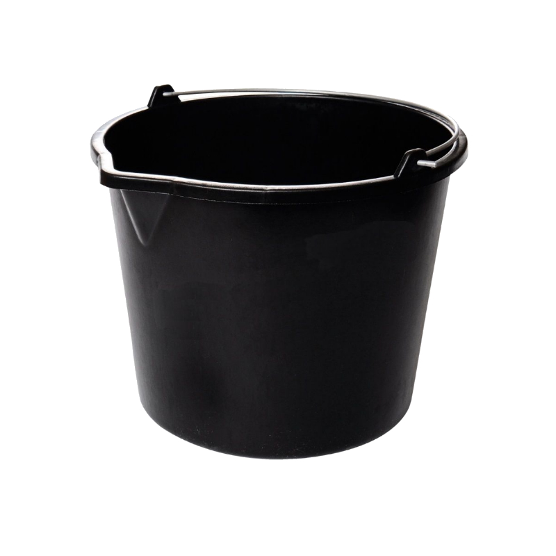 Ведро строительное 16л черное