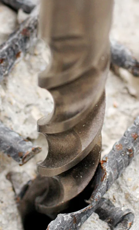 Бур по армир. бетону 6х160мм SDS+ Hardcore Strike