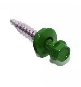 Саморез кровельный RAL6002 5,5х19 лиственно-зелёный